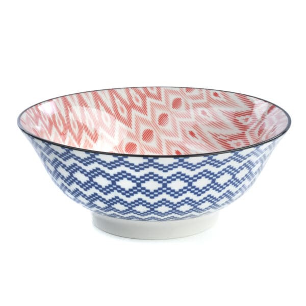 Tahoe Large Ceramic Bowls, Set of 4