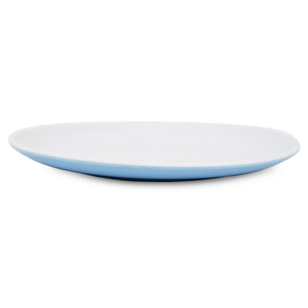 Nevis Sky Blue Round Melamine 11in Plate