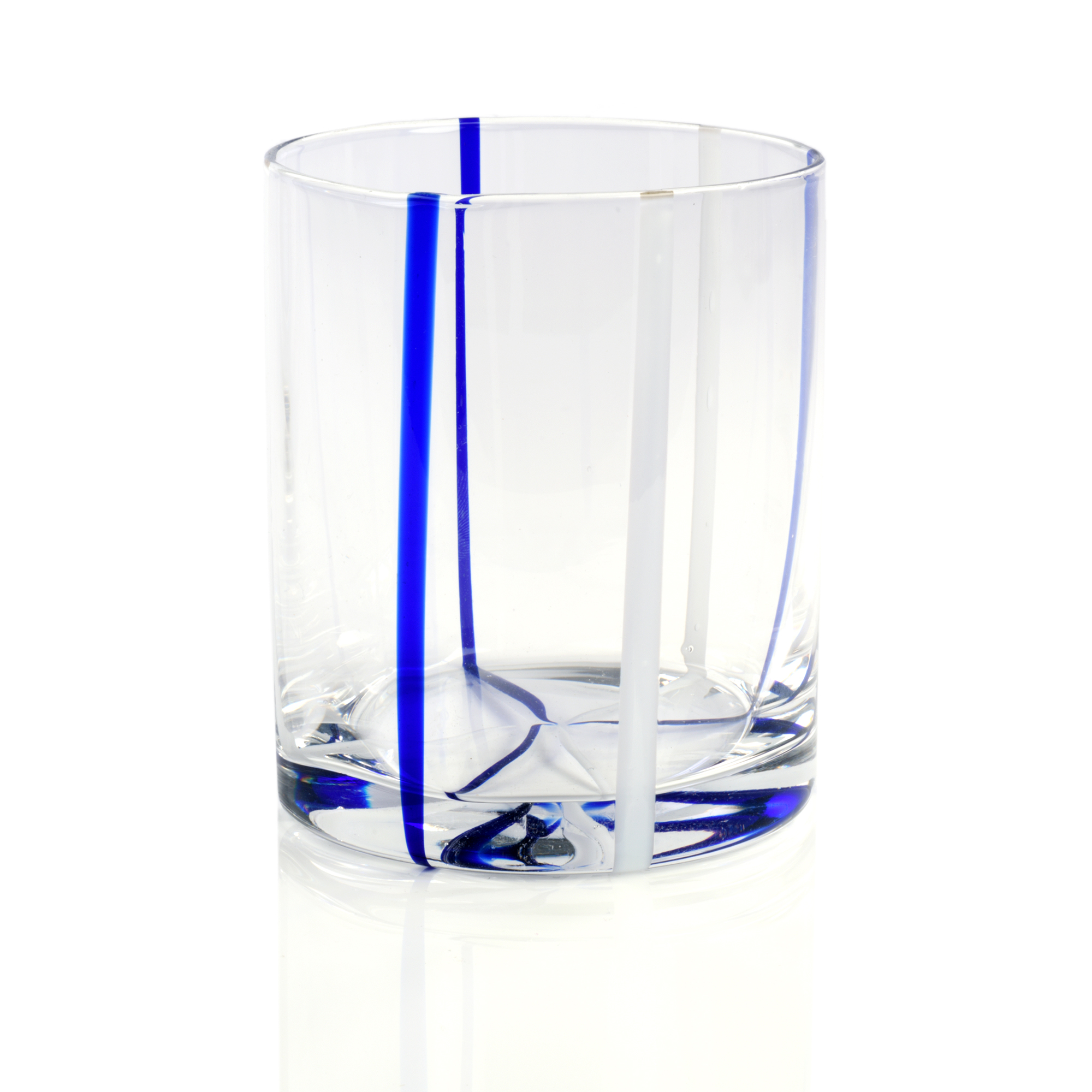 Vertical Logo Glass Tumbler