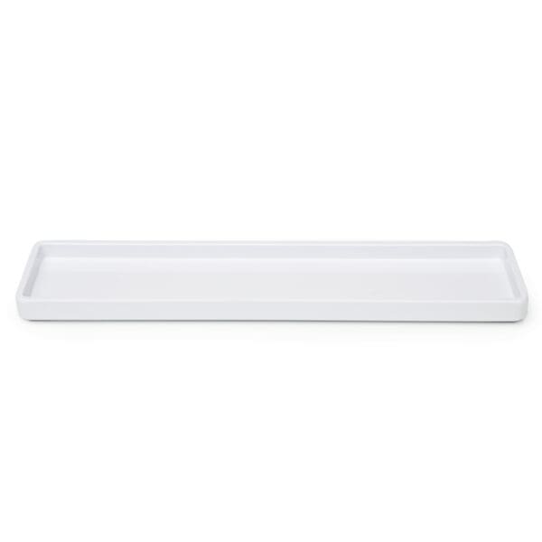 Georgetown White Melamine Snack Tray - Image 5