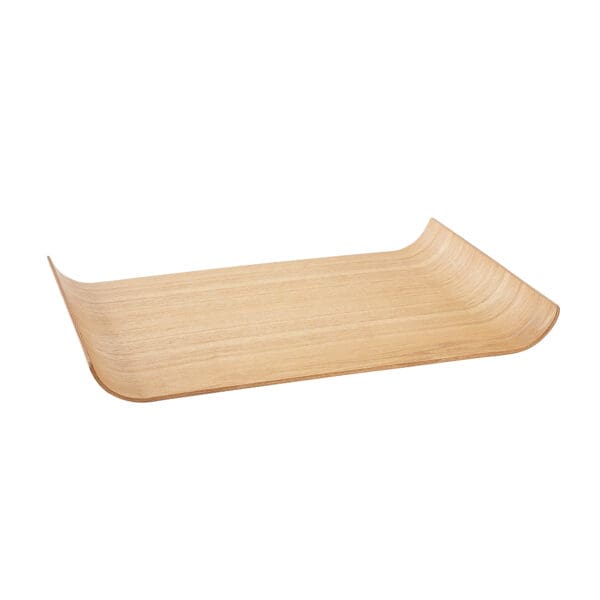 Annegard Wood Curved Tray Laege Natural