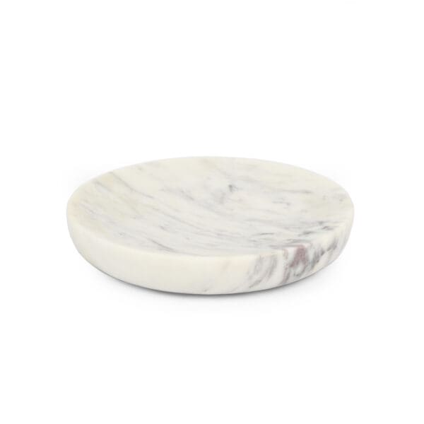 Athenian Small White Marble Dish