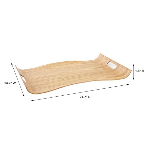 Bergen Wood Serving Tray Natural - Image 2