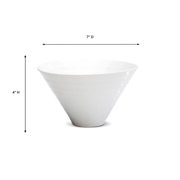 Cone Porcelain Medium Serving Bowl - Image 2