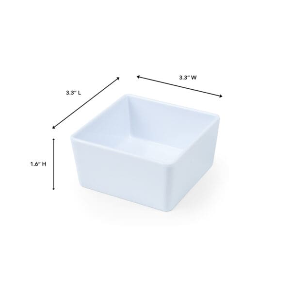 Crista Snack Square Melamine Insert - Image 2