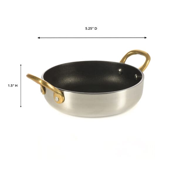 Cruda Stainless Steel 10oz Pan - Image 2