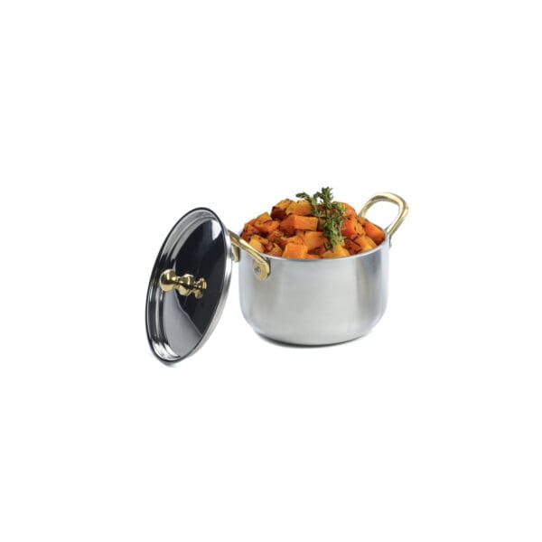 Cruda Stainless Steel 20oz Pot with Lid