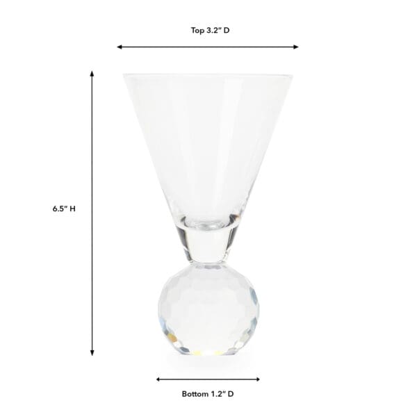 Diamante Tumbler 12oz Glass - Image 2