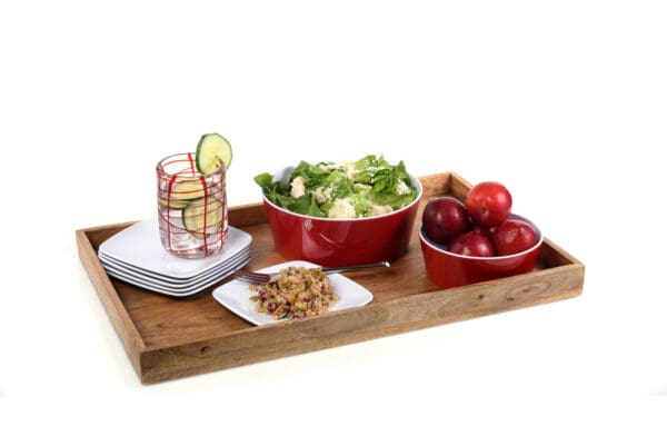 Napa Wood Snack Tray - Image 3