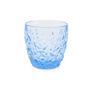 Fantasia Blue Polycarbonate 11oz Rocks Glass