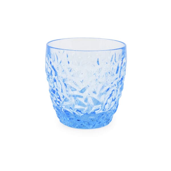 Fantasia Blue Polycarbonate 11oz Rocks Glass