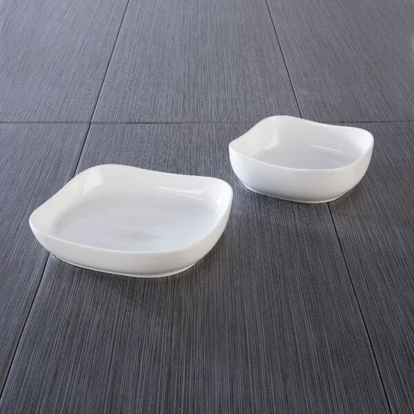 Filo Porcelain Snack Bowl - Image 2