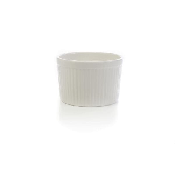 Fluted Tall Porcelain 10oz Ramekin