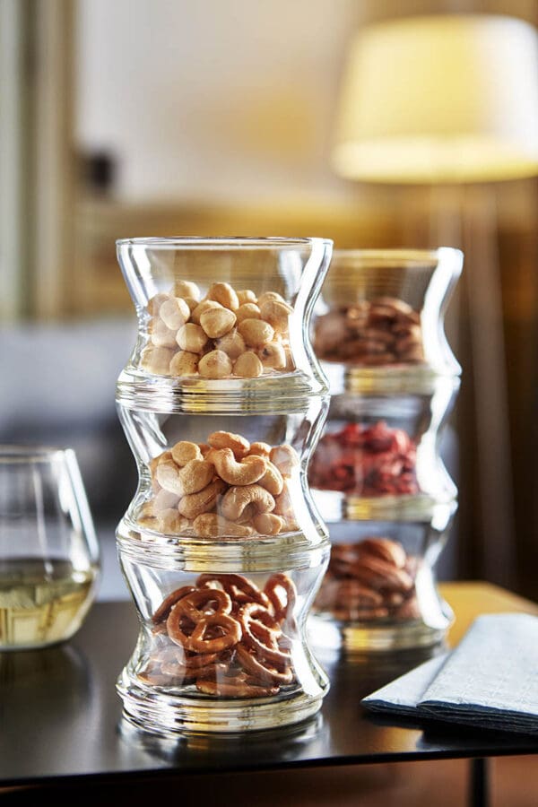 Forest Stacked Glass Snack Set - Image 4