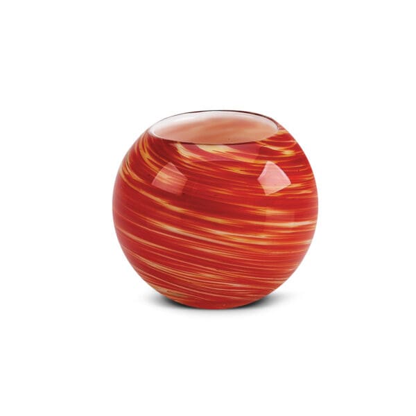 Galaxy Red Glass Candle Votive