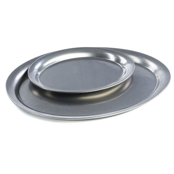 Garda Small Stainless Steel Snack Plate - Image 2