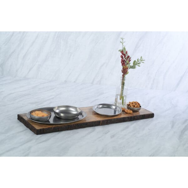 Garda Small Stainless Steel Snack Plate - Image 3