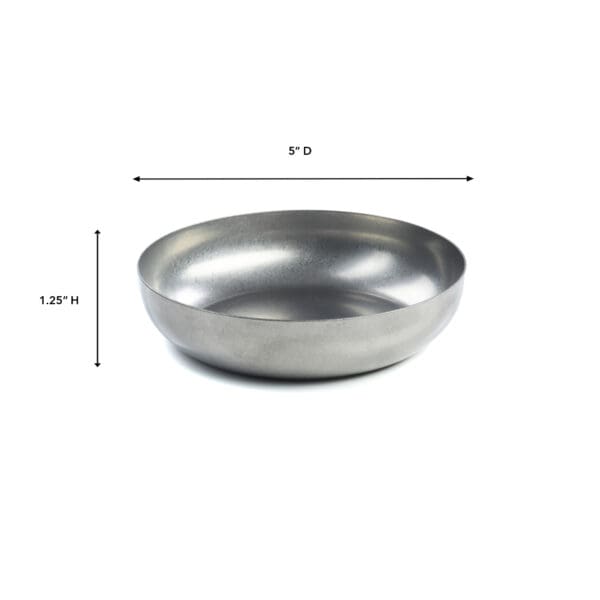 Garda Medium Stainless Steel  Snack Bowl - Image 2