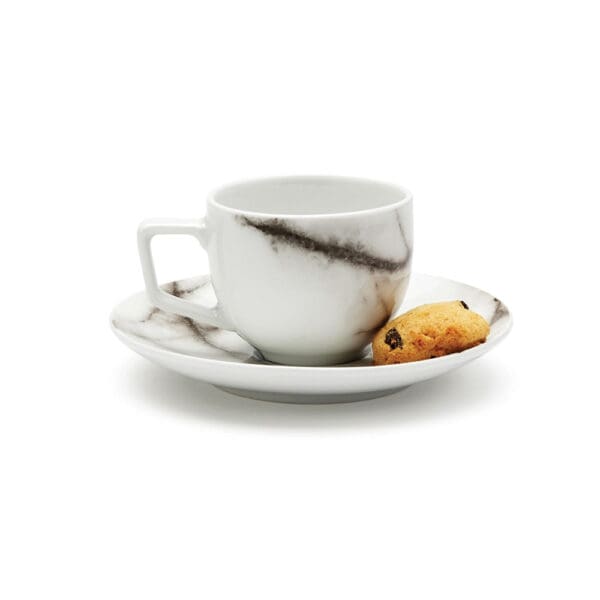 Geneva Marbled Porcelain Espresso Cup