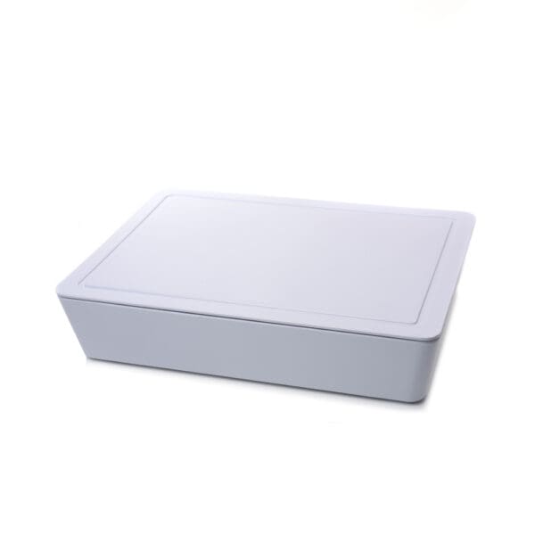 Georgetown White Melamine Bento Box w/lid and Side Compartment