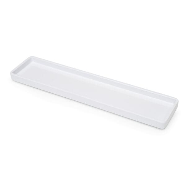 Georgetown White Melamine Snack Tray