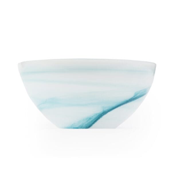 Impresa Medium Teal Glass Bowl