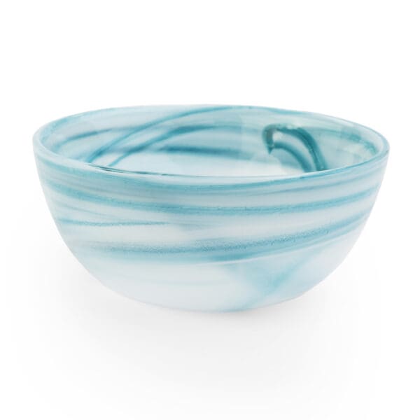 Impresa Small teal Glass Bowl