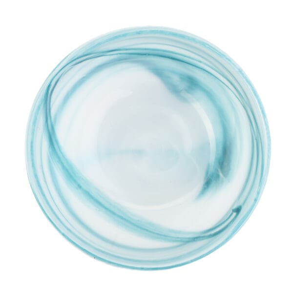 Impresa Teal Glass Platter