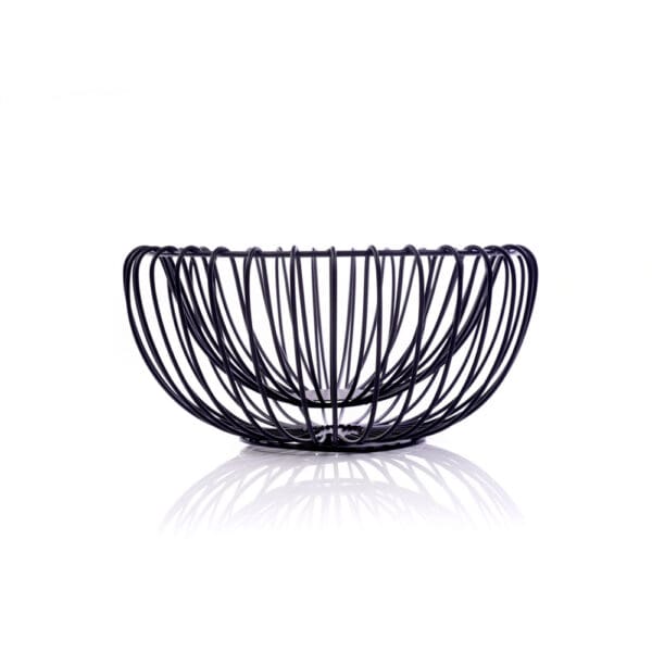 Comet Metal Serving Bowl Small Black