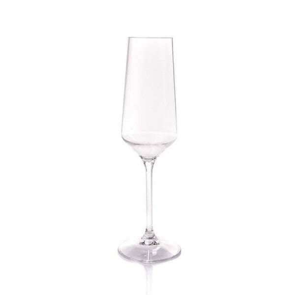 Luca Clear Polycarbonate 10oz Champagne Flute