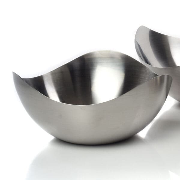 Zurich Wave Stainless Steel Bowls Set of 3 - Image 2