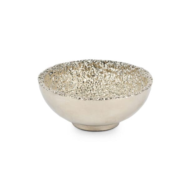 Jerome Small Silver Aluminum Snack Bowl