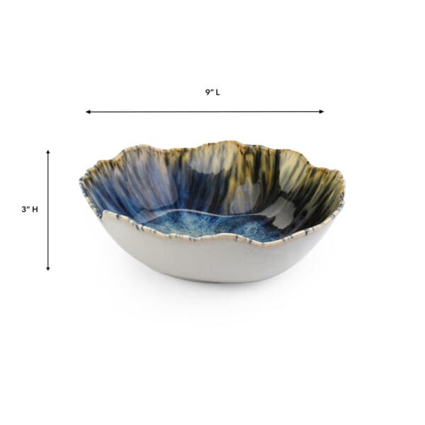 La Mer Blue Porcelain Bowl - Image 2