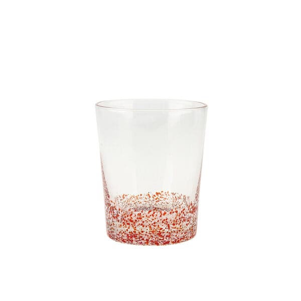 Lyford Red 11oz Rocks Glass