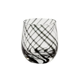 Marbella Black 14oz Rocks Glass