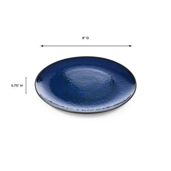 Mare Blue 8" Porcelain Plate - Image 2