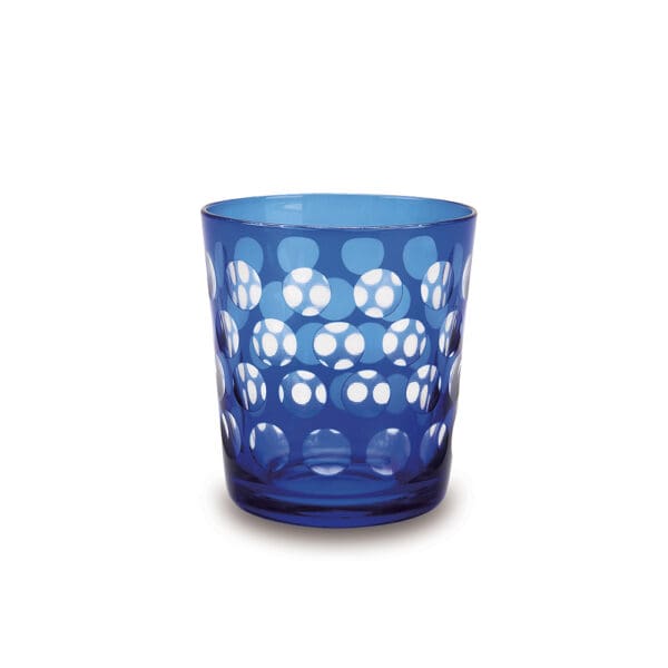 Melrose Blue 11 oz Rocks Glass