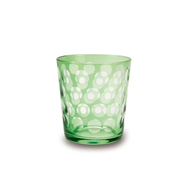 Melrose Green 11 oz Rocks Glass