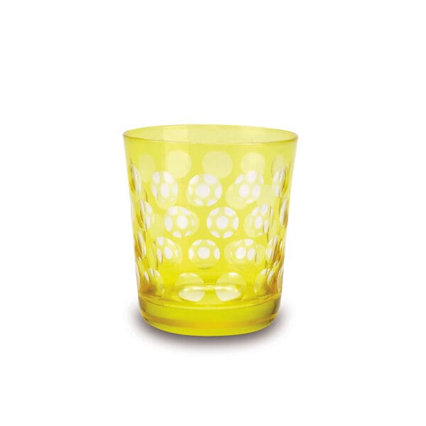 Melrose Yellow 11oz Rocks Glass