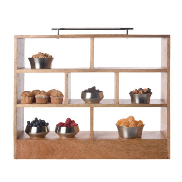 Napa Modern Wood 3 Tier Stand