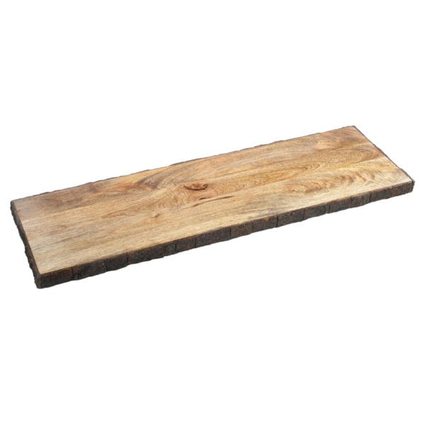 Napa Mango Wood Large Rectangle Bark Platter