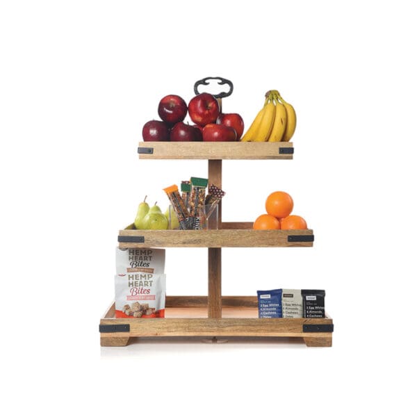 Napa Wood Classic 3 Tiered Stand