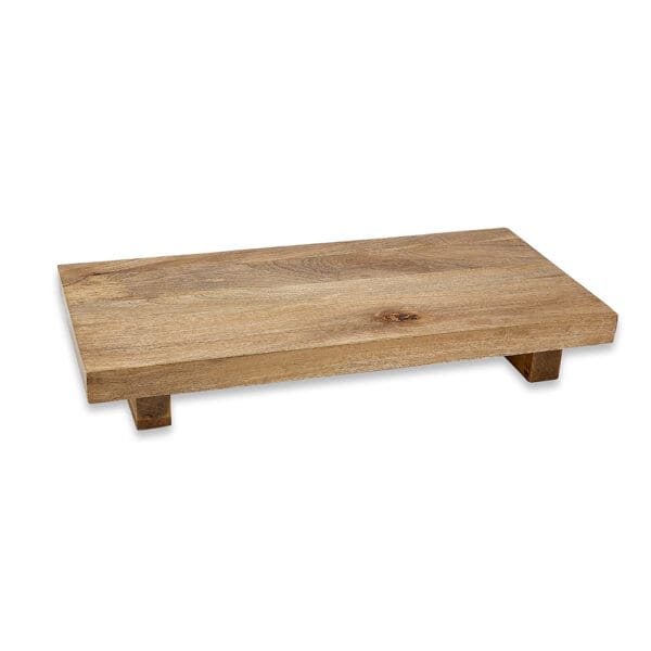 Napa Wood Platform Riser Tray