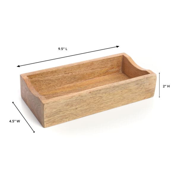 Napa Wood Caddy Small - Image 2