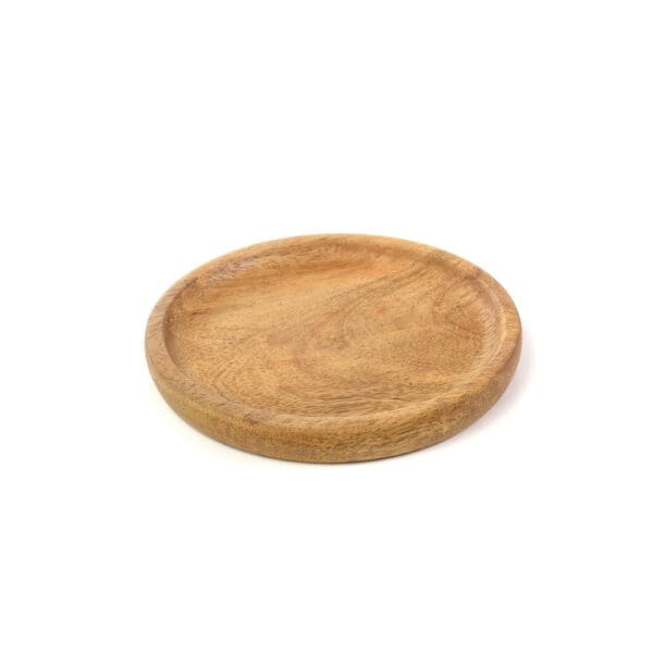 Napa Wood Round Tray Small