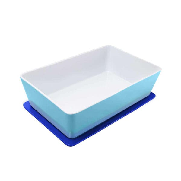 Naples Blue Melamine Bento box