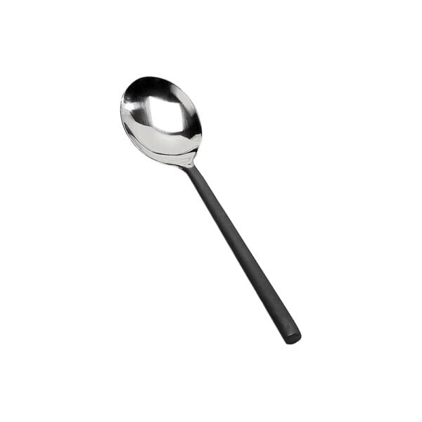 Noir Matte Black Stainless Steel Teaspoon Set of 4