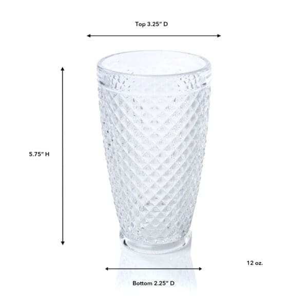 Nonna 14 oz Glass Tumbler - Image 2