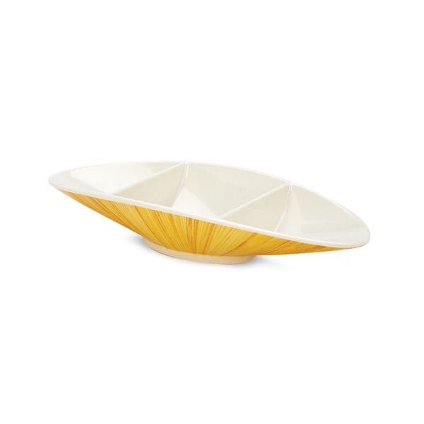 Organica Bamboo Melamine Boat Platter