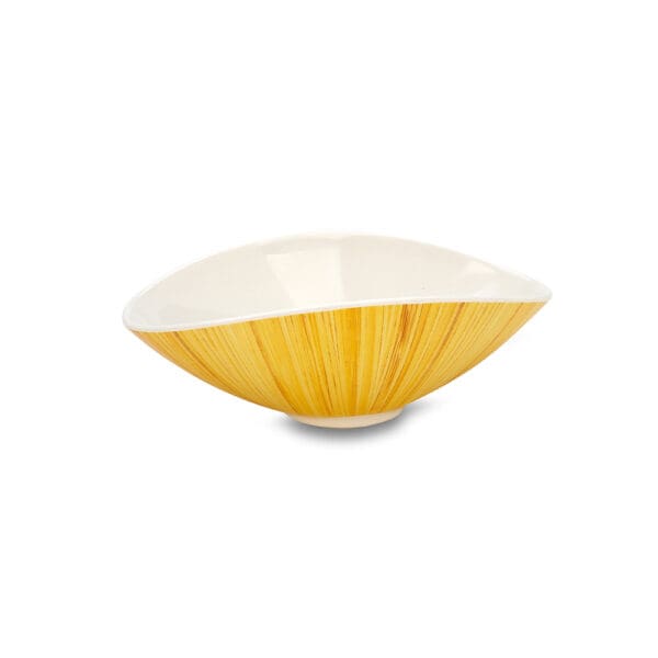 Organica Large Bamboo Coupe Melamine Serving  Bowl